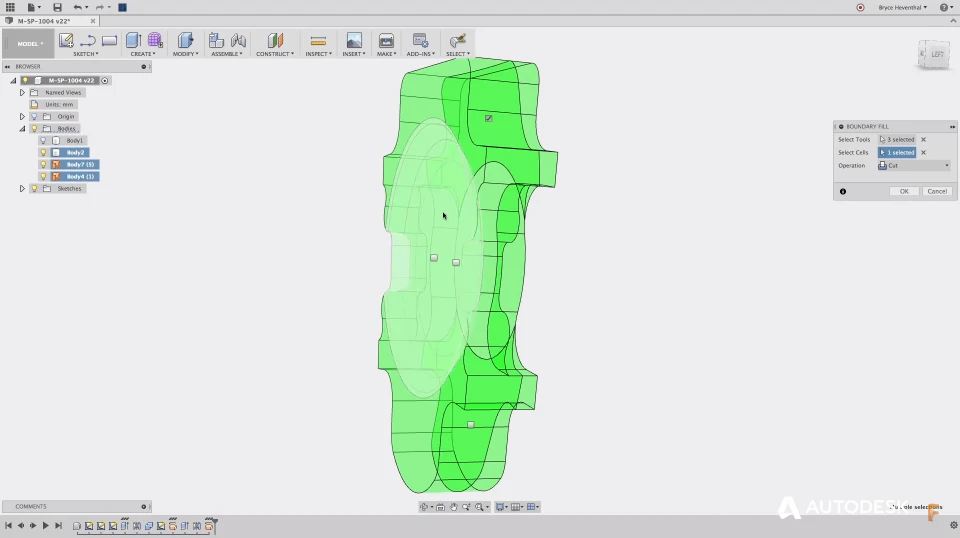 screenshot of Autodesk Fusion